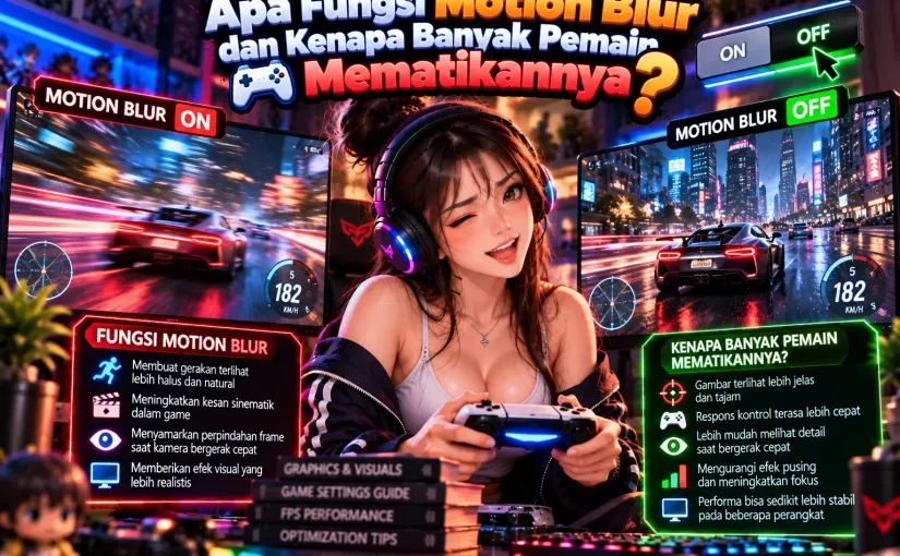 Apa Fungsi Motion Blur dan Kenapa Banyak Pemain Mematikannya?
