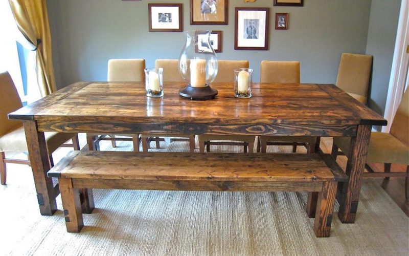 Artistic Unique Diy Farmhouse Table Ideas