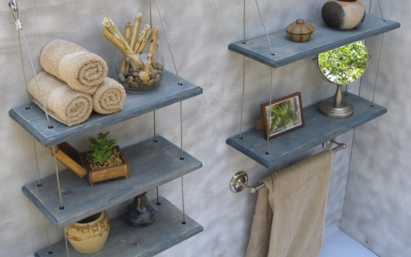 Bathroom Shelves Floating Industrial