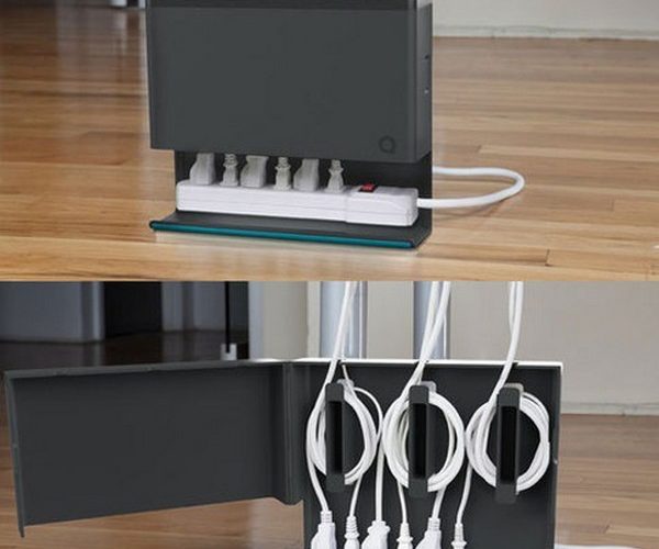 Diy Cord Cable Organizers Clean