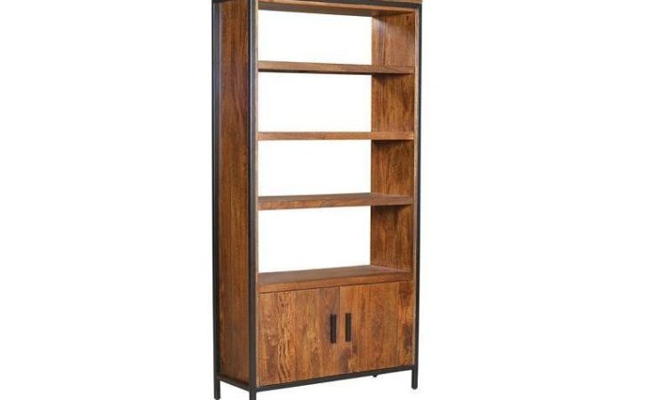 Foundry Metal Wood Bookcase Bmod