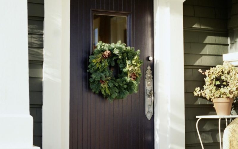 Front Door Christmas Decorating Ideas Hgtv