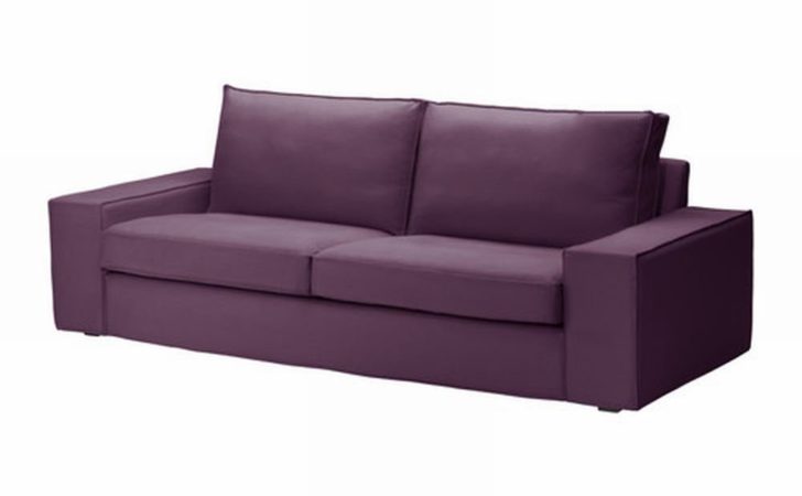 Ikea Kivik Seat Sofa Slipcover Cover Dansbo Lilac Purple