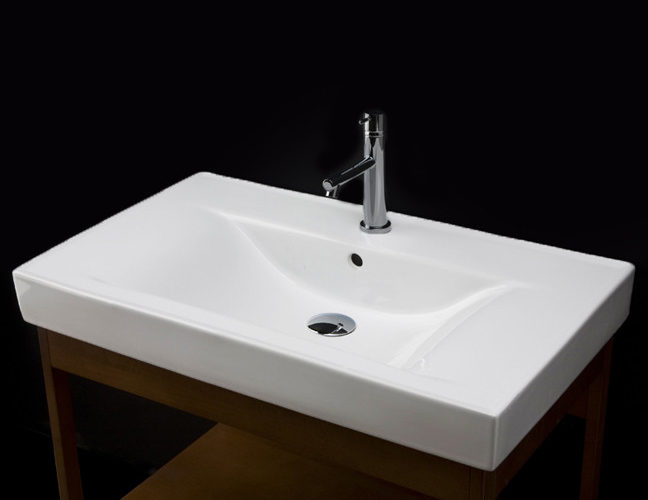 Lacava Spring Porcelain Vanity Top Overflow