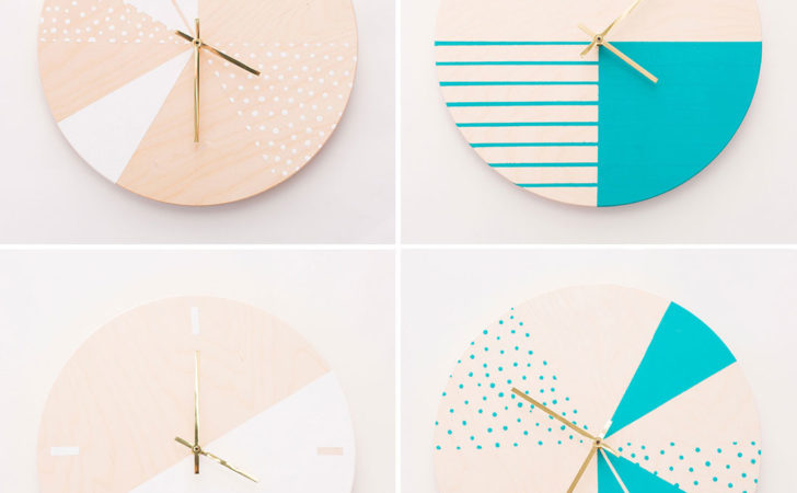 Make Gorgeous Wooden Diy Wall Clocks Brit