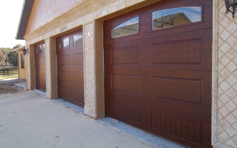 Mesmerizing Ideas Faux Wood Garage Doors