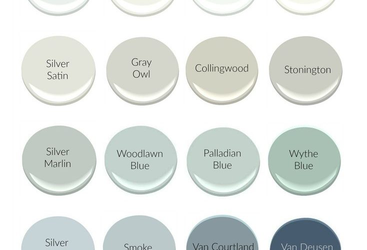 Most Popular Benjamin Moore Paint Colors