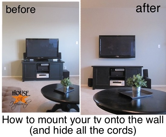 Mounting Your Wall Hiding All Cords