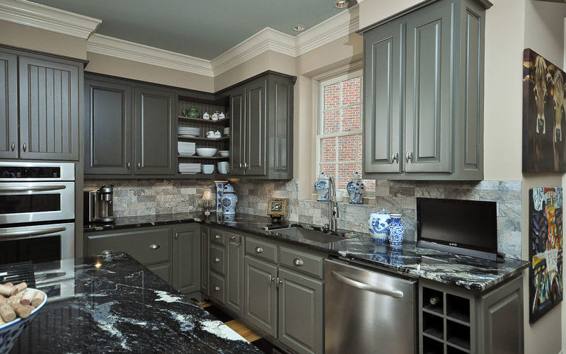 Painting Kitchen Cabinets Grey Quotes