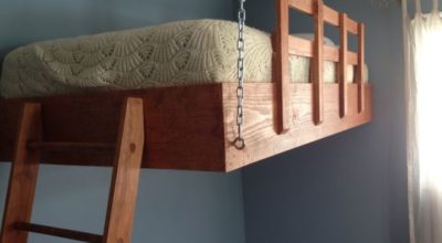 Redditor Designs Stunning Hanging Loft Bed