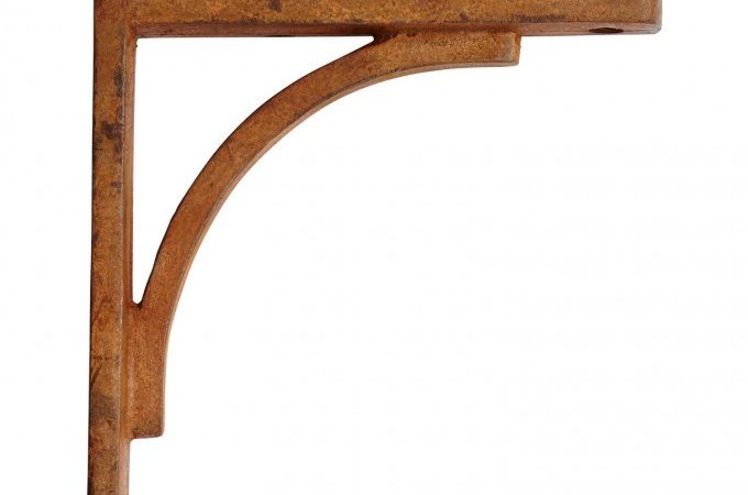 Rustic Cast Iron Shelf Bracket Brackets Hardware