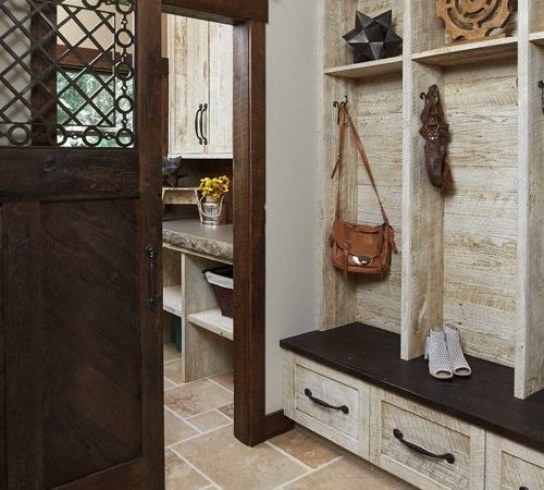 Rustic Mudroom Design Ideas Remodels Photos