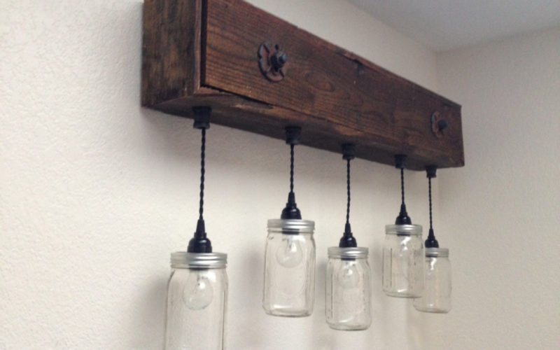 Rustic Vanity Light