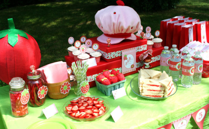 Sew Can Strawberry Shortcake Birthday Party Thrifty